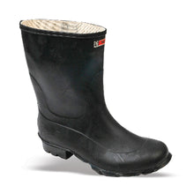 Load image into Gallery viewer, makshoes - Γαλότσα με λάστιχο κνήμης - Μαύρο - MakShoes