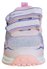 Load image into Gallery viewer, SD26056 ΖΑΚ Παιδικά Αθλητικά Sneakers με Σκρατς &amp; Φωτάκια, Ροζ