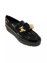 Load image into Gallery viewer, SD57066 ZAK Γυναικεία Loafers Μαύρα Λουστρίν