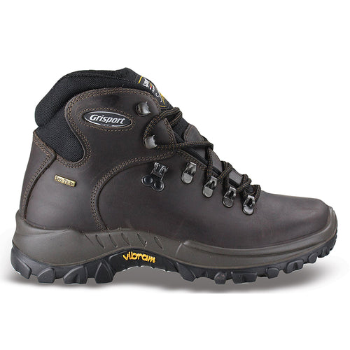 GRI10303 Grisport Ορειβατικά Μποτάκια Δερμάτινα Καφέ Λαδιού