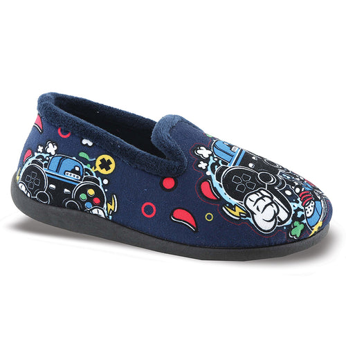 NL1841 Smart Kids Παιδικές Xειμερινές Παντόφλες Μπλε (No24-29)