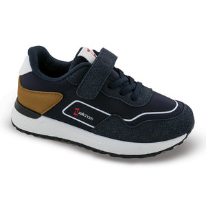 SD26043 ΖΑΚ Παιδικά Αθλητικά Sneakers με Σκρατς, Μπλε (No24-29)
