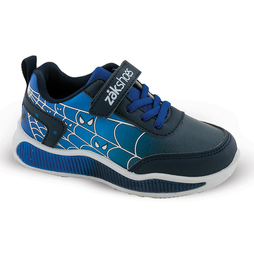 SD26053 ΖΑΚ Παιδικά Αθλητικά Sneakers με Σκρατς & Φωτάκια, Μπλε