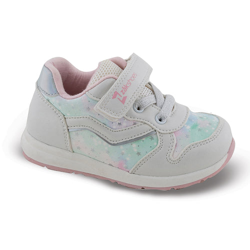 SD29102 ΖΑΚ Παιδικά Αθλητικά Sneakers με Σκρατς, Λευκά