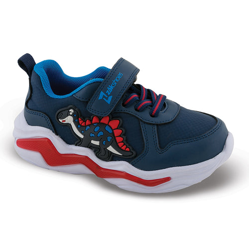 SD29106 ΖΑΚ Παιδικά Αθλητικά Sneakers με Σκρατς & Φωτάκια, Μπλε