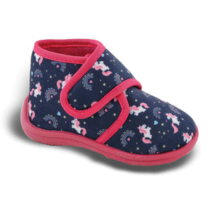 SD42007 Smart Kids Παιδικές Χειμερινές Παντόφλες Κλειστές Φουξ