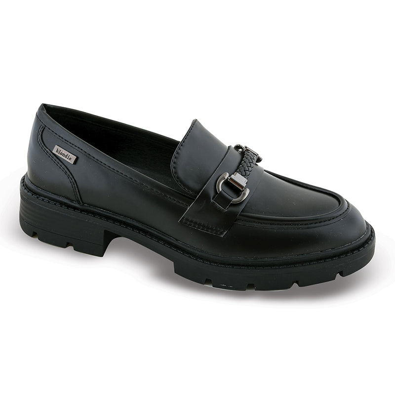 SD57050 Blondie Γυναικεία Loafers Μαύρα
