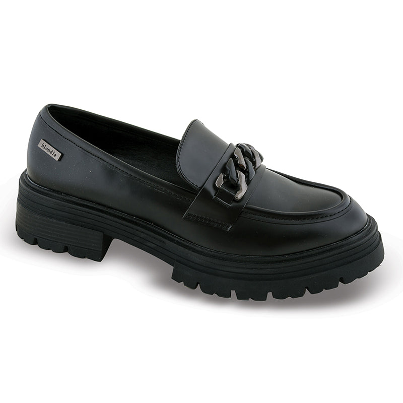 SD57052 Blondie Γυναικεία Loafers Μαύρα