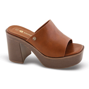 SD94135 ZAK Γυναικεία Mules με Τακούνι