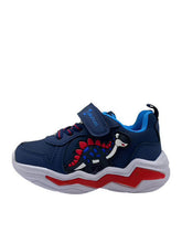 Load image into Gallery viewer, SD29106 ΖΑΚ Παιδικά Αθλητικά Sneakers με Σκρατς &amp; Φωτάκια, Μπλε