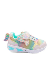 Load image into Gallery viewer, SD29100 ΖΑΚ Παιδικά Αθλητικά Sneakers με Σκρατς &amp; Φωτάκια, Μωβ