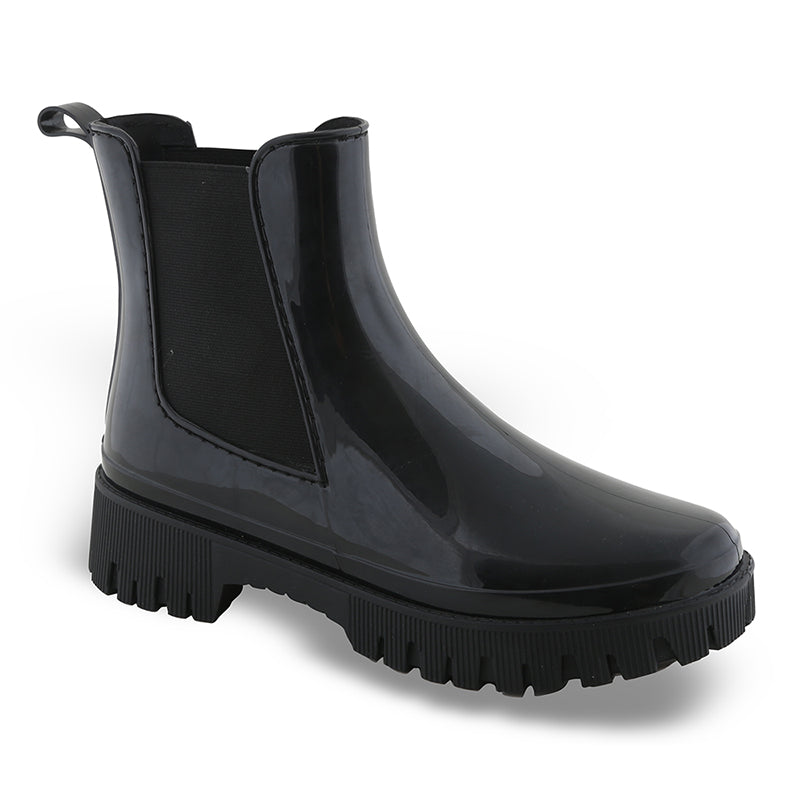 SD02-100 ZAK Γυναικείες Γαλότσες Μαύρες