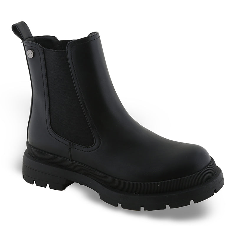 SD13022 ZAK Γυναικεία Μπoτάκια Μαύρα