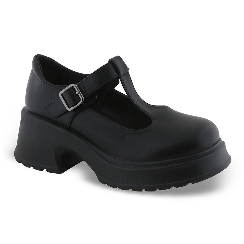 SD35017 ZAK Γυναικεία Oxford Μαύρα