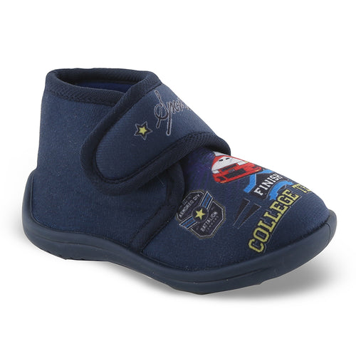 SD42010 ZAK Παιδικές Χειμερινές Παντόφλες Κλειστές Μπλε