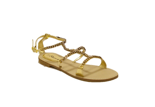 Remake - Πέδιλο - Χρυσό - MakShoes